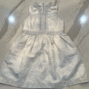 Beautiful silver Lilly Pulitzer dress size 14
